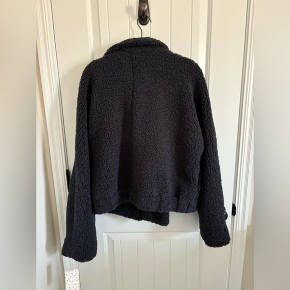 Free People Wrap Teddy Womens Jacket - Picture 2 of 5